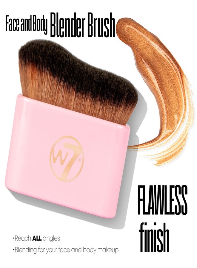W7 Golden Glow Drops Essential Trio - 3Pcs - Liquid Bronzing Drops, Moisturizer & Body Brush - Image 3